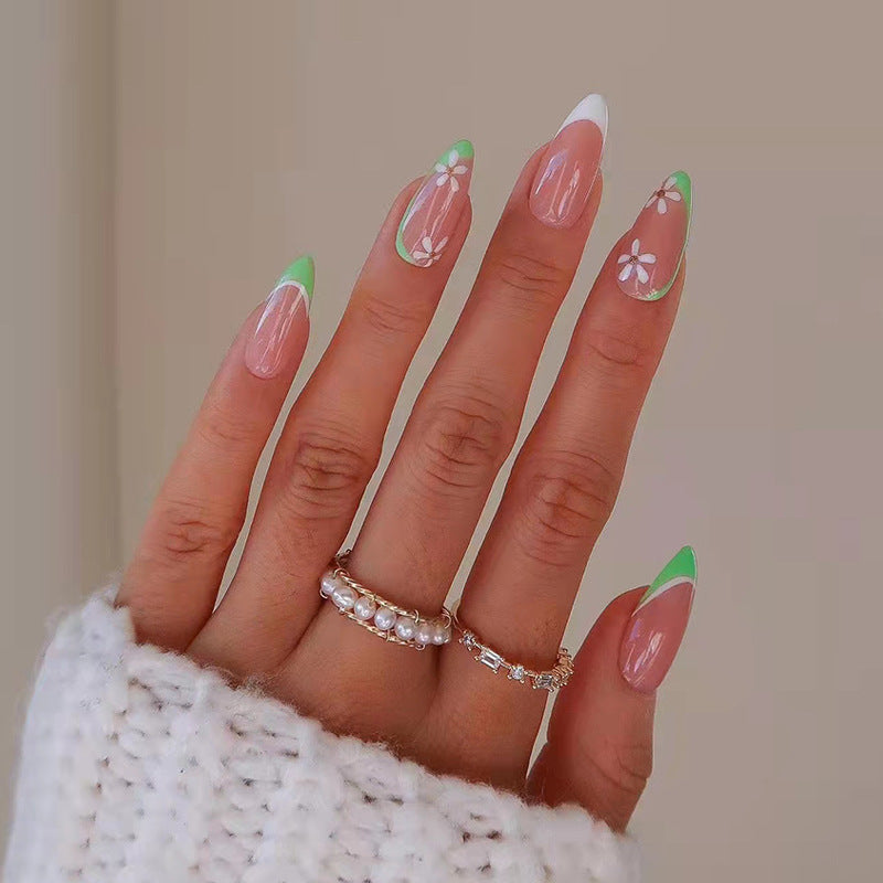 Bohemian Fake Nails Set 10 Pieces