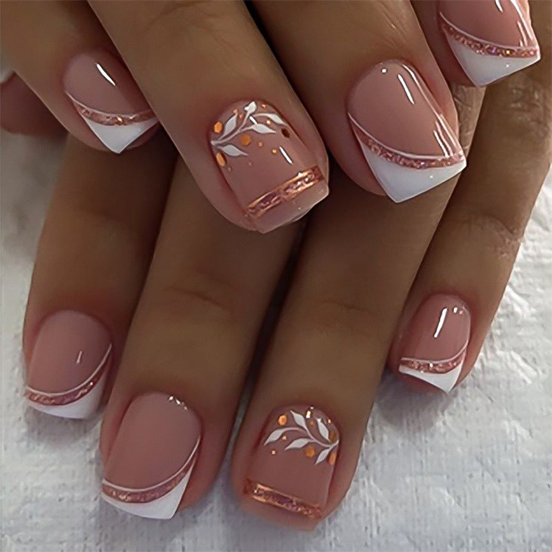 Handcrafted Glossy Nail Set 10 Pieces