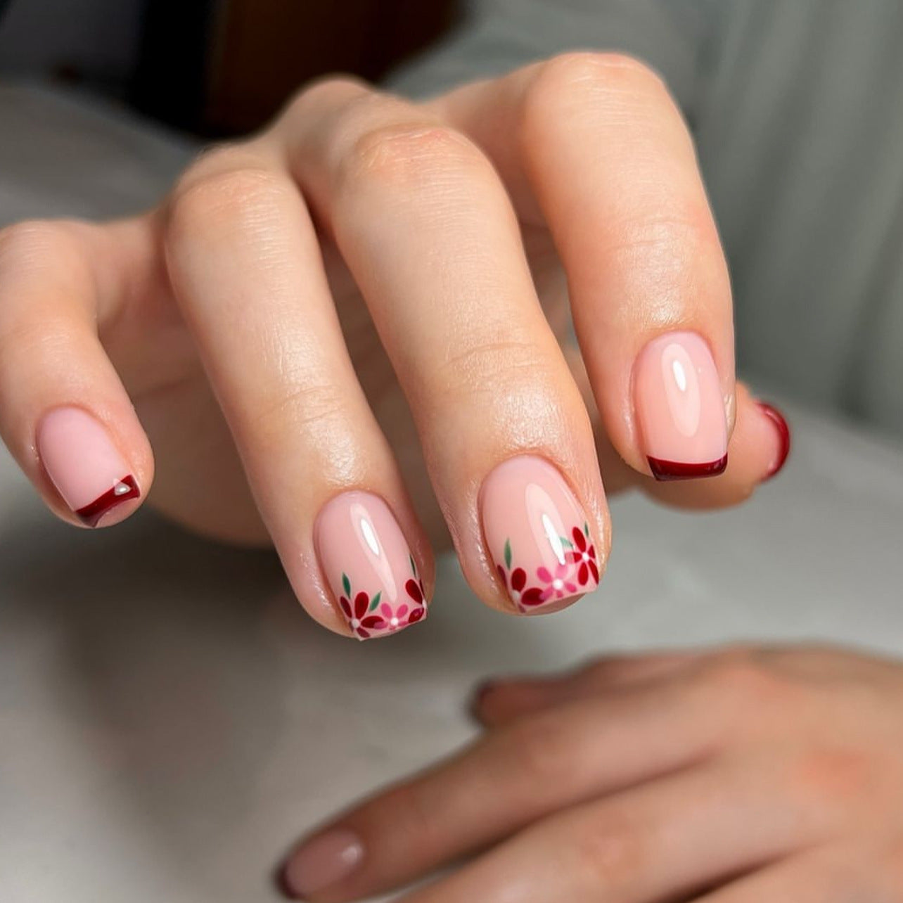 Stunning Geometric Nail Set 10 Pieces