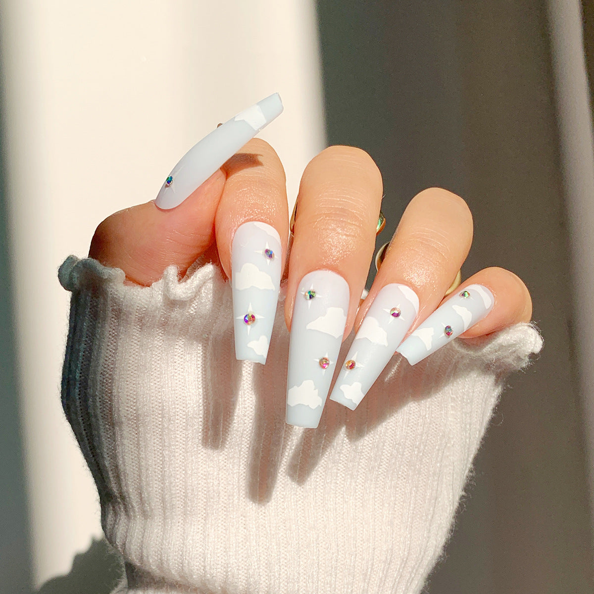 Stunning Autumn Nail Set 10 Pieces