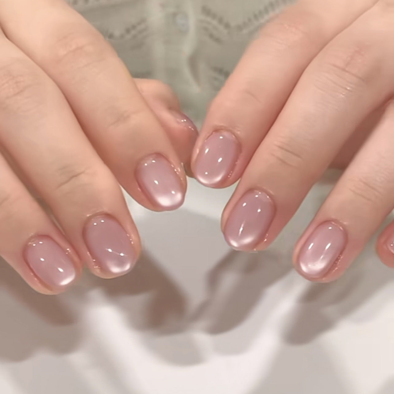Beautiful Glitter Nail Set 10 Pieces