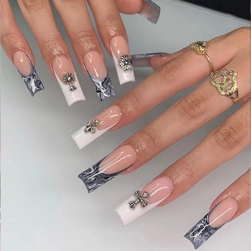 Holographic Fake Nails Set 10 Pieces