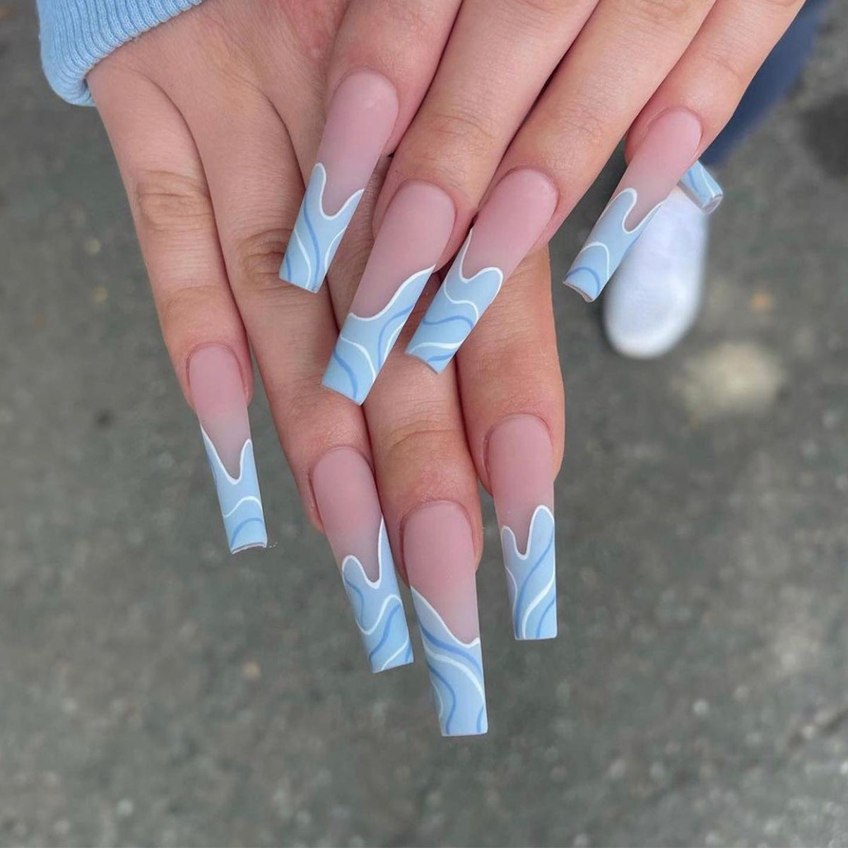 Matte Press-On Nails 10 Pieces