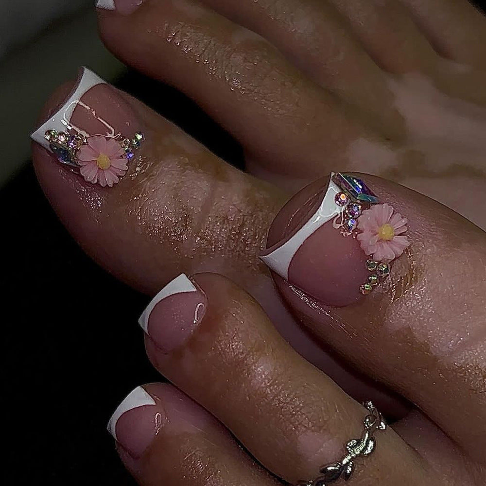 Beautiful Holographic Nail Set 10 Pieces