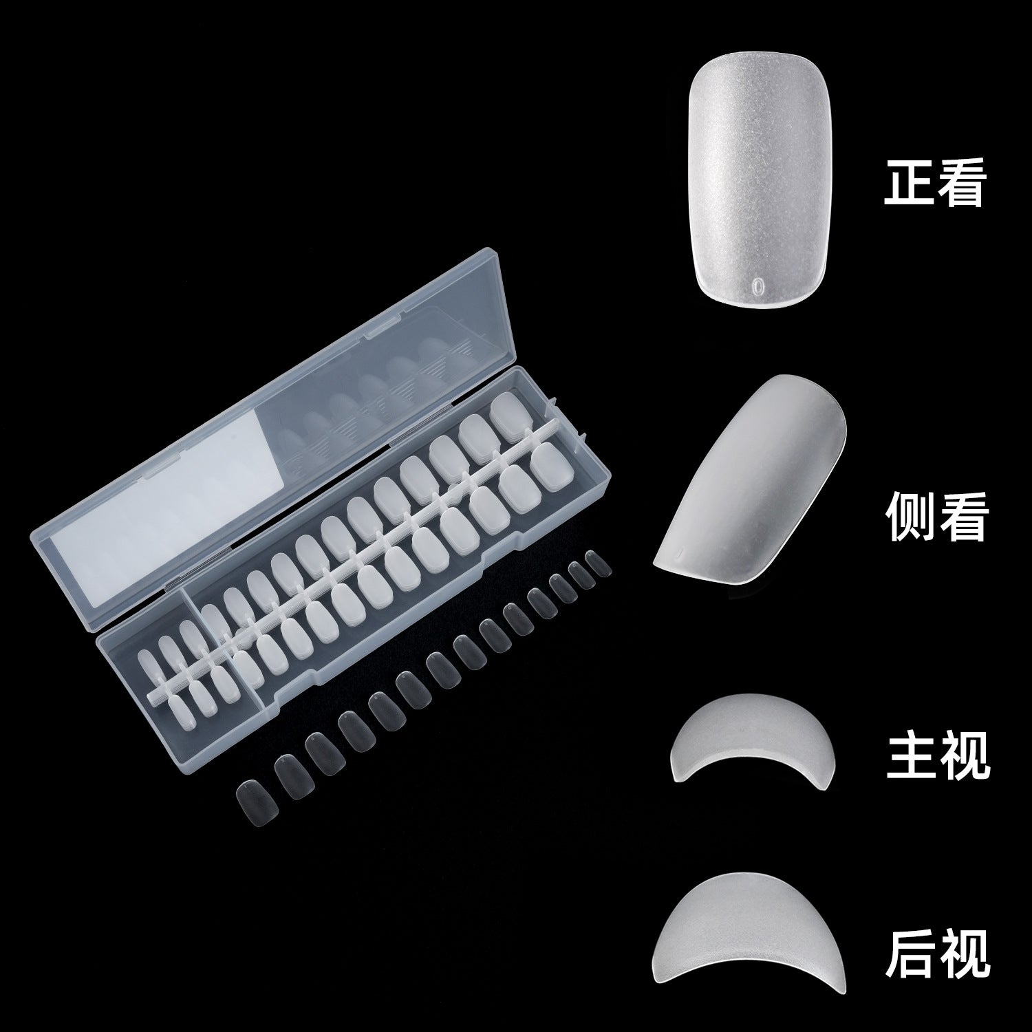 Gothic Nail Set 10 Pieces
