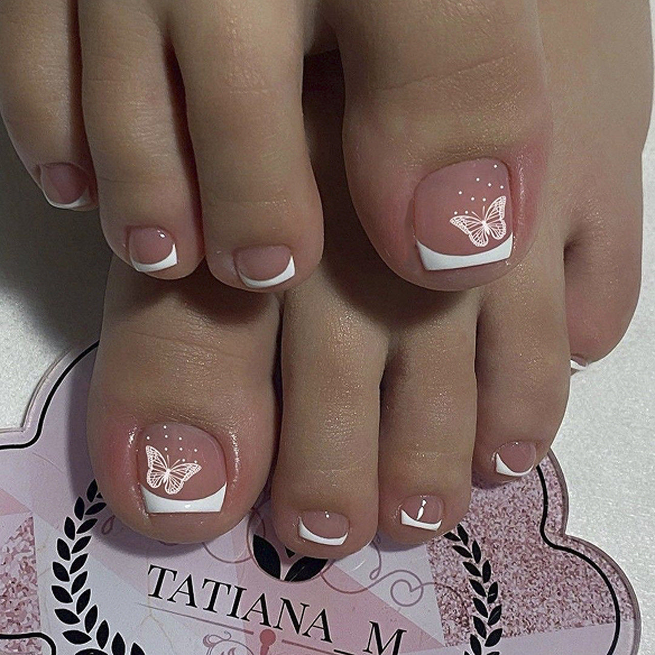 Glitter Designer Nail Set 10 Pieces