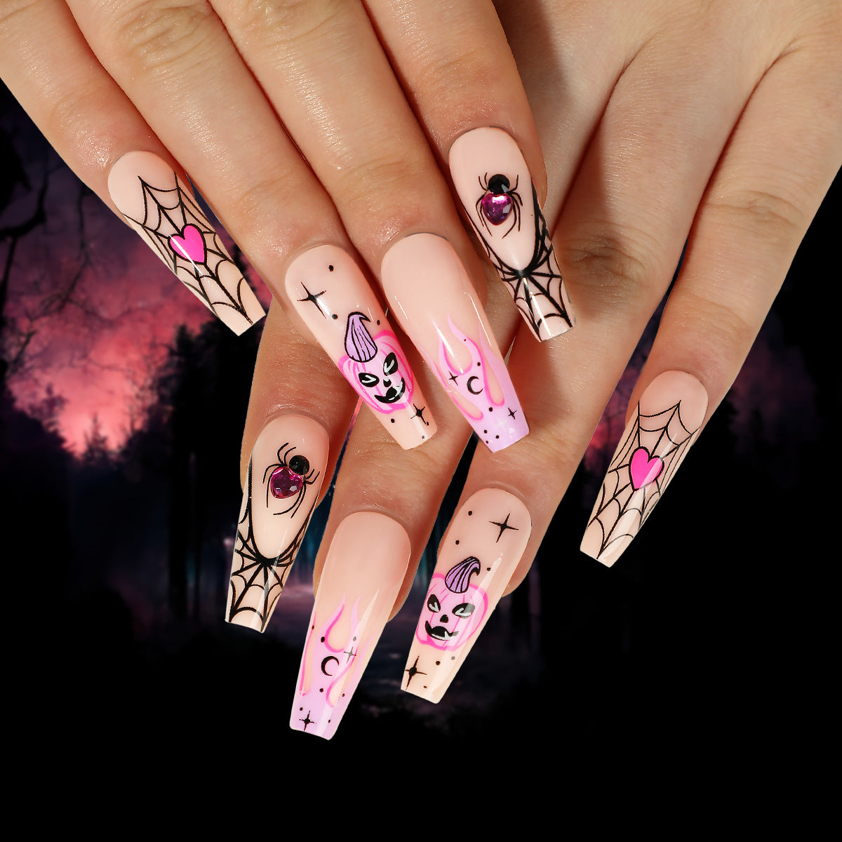 Holiday Designer Nail Set 10 Pieces