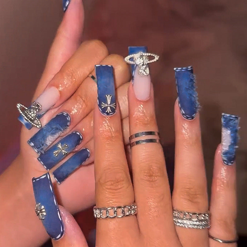Classic Fake Nails Set 10 Pieces