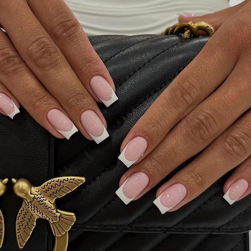 Geometric Fake Nails Set 10 Pieces
