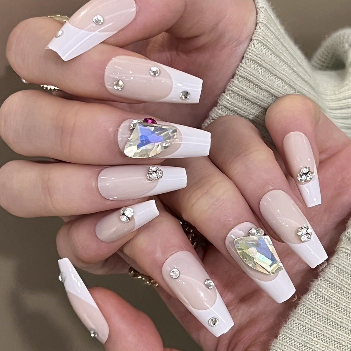 Matte Designer Nail Set 10 Pieces