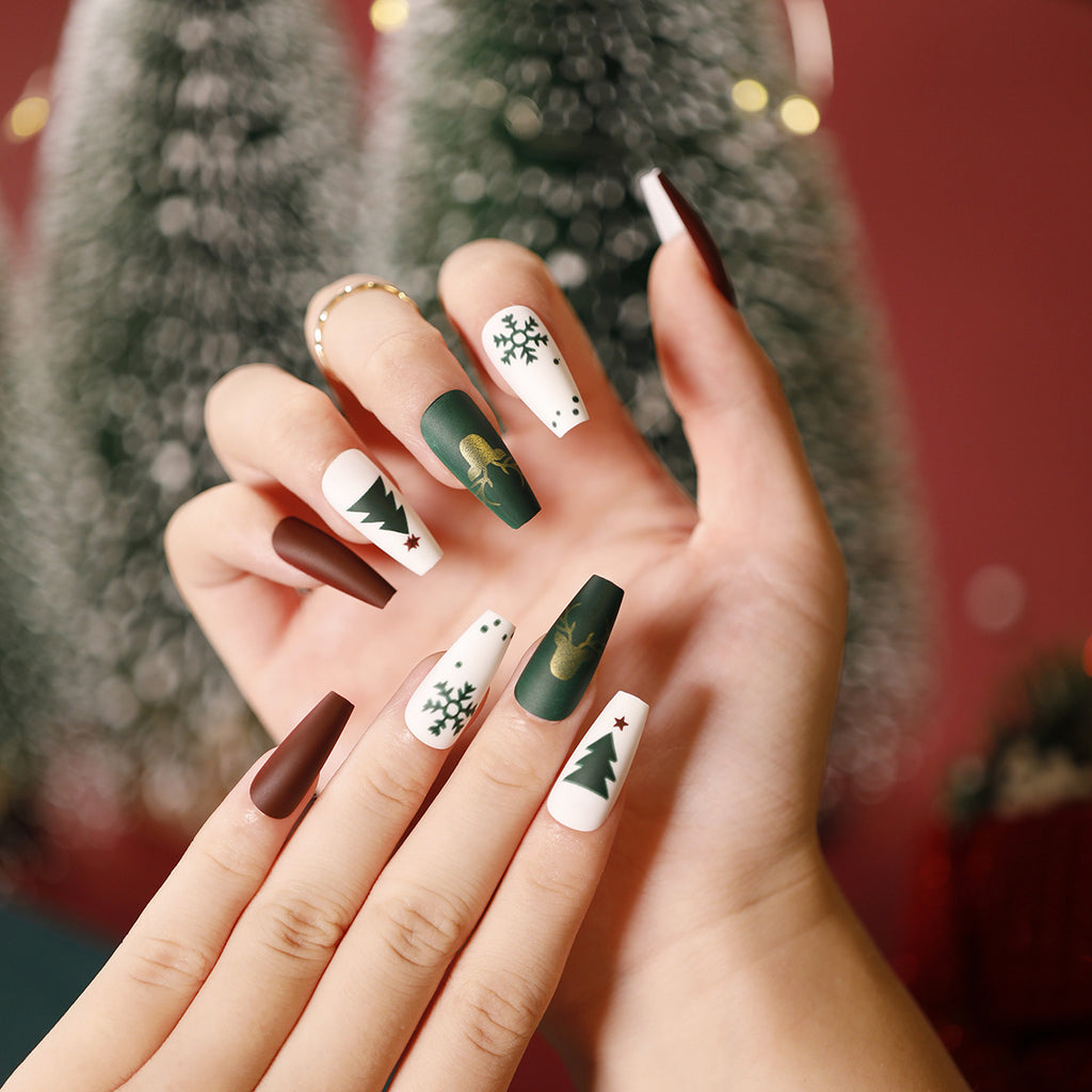 Gothic Press-On Nails 10 Pieces