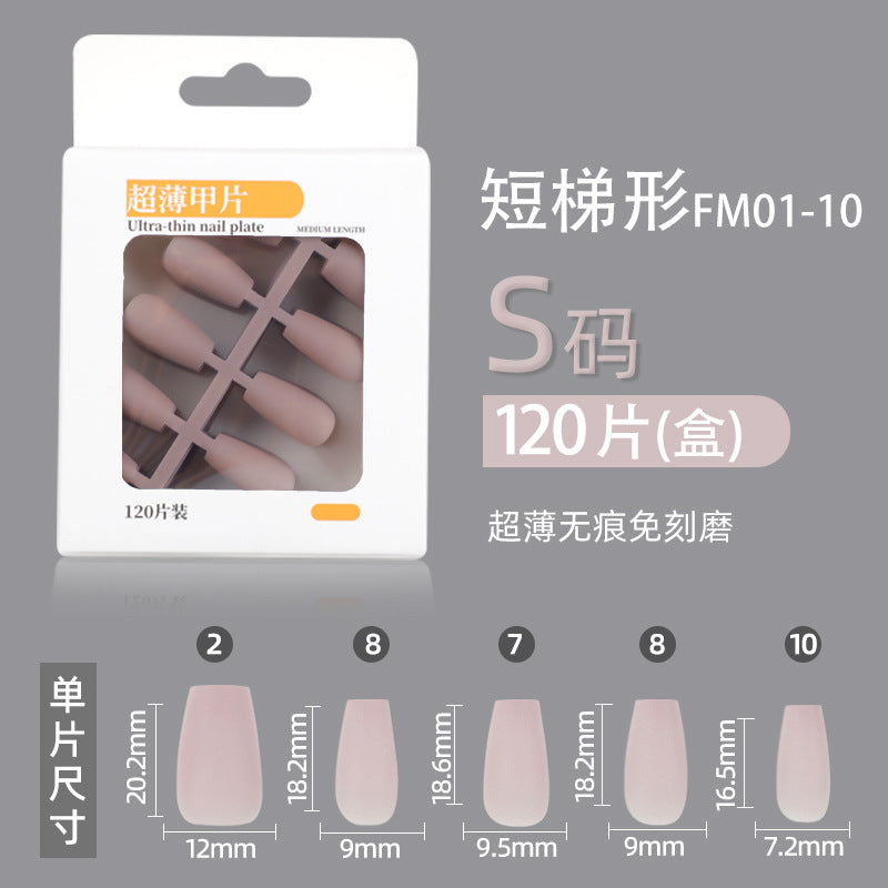 Beautiful Abstract Nail Set 10 Pieces