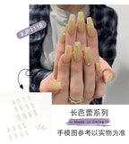 Holographic Designer Nail Set 10 Pieces