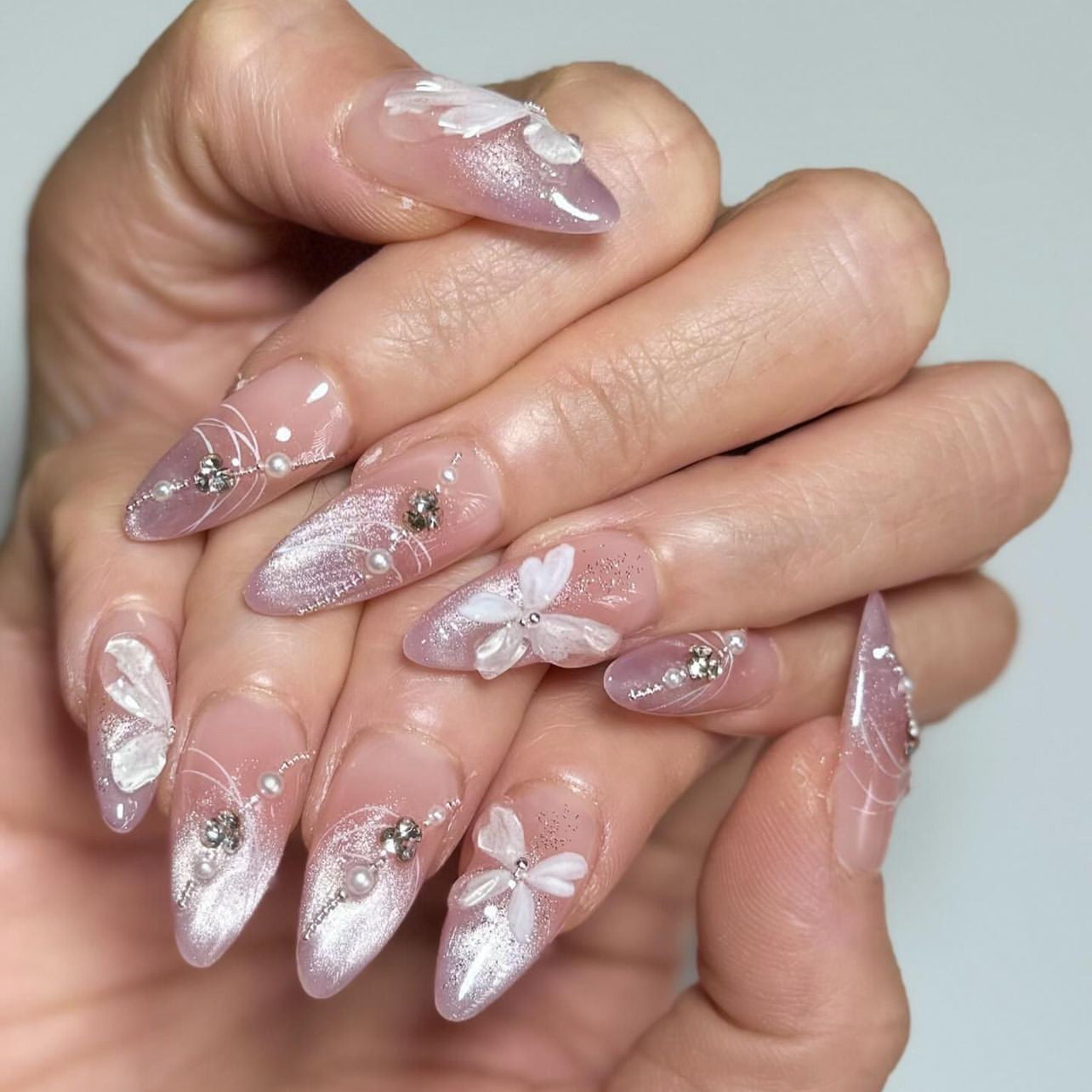 Stunning Spring Nail Set 10 Pieces