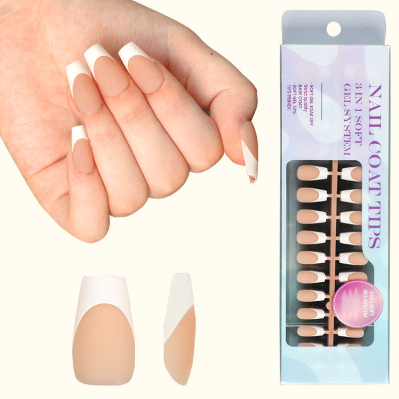 Minimalist Fake Nails Set 10 Pieces