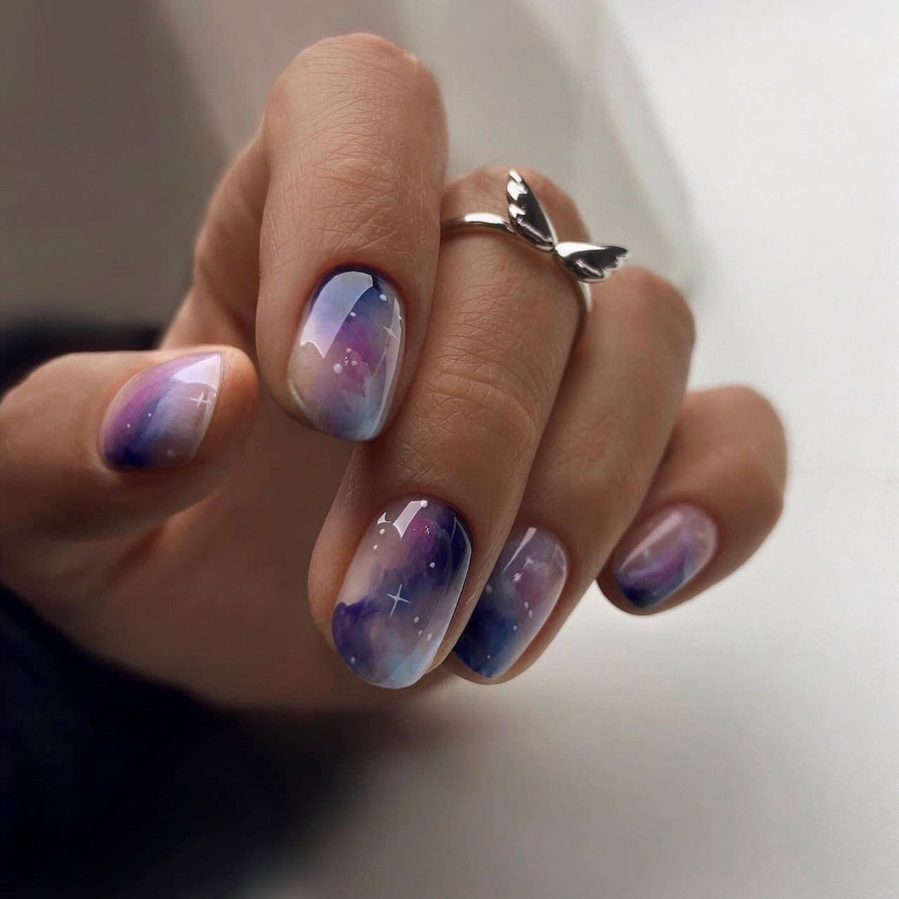 Handcrafted Matte Nail Set 10 Pieces