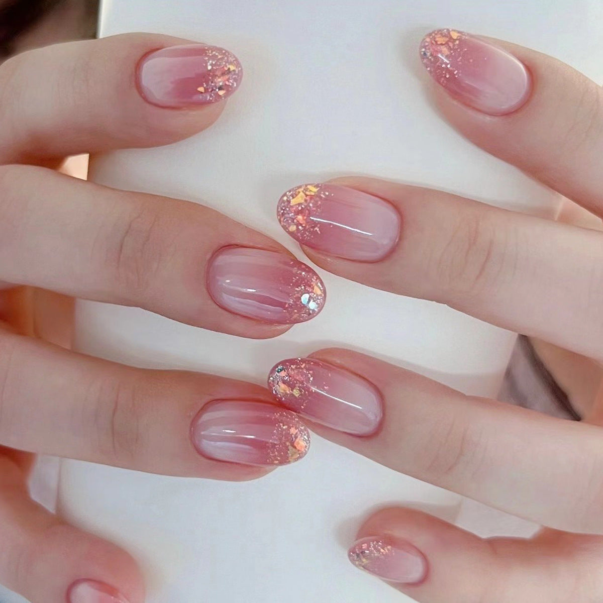 Stunning Sparkle Nail Set 10 Pieces