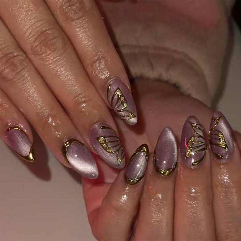 Handcrafted Bohemian Nail Set 10 Pieces