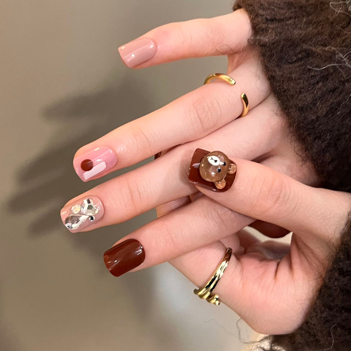 Handcrafted Luxury Nail Set 10 Pieces
