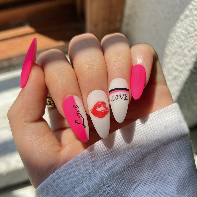 Bold Designer Nail Set 10 Pieces