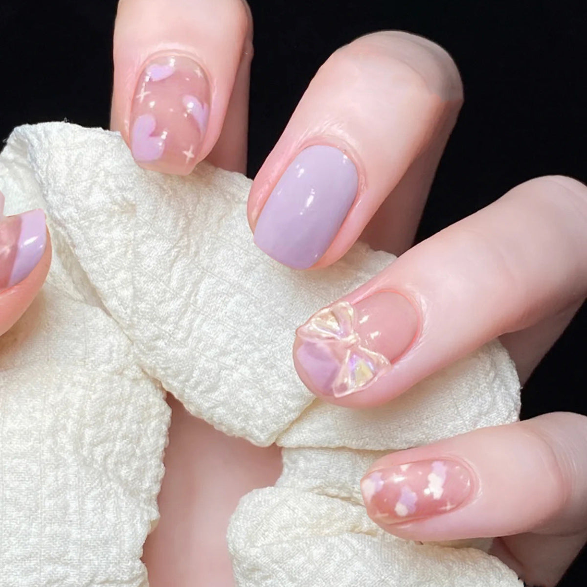 Stunning Spring Nail Set 10 Pieces