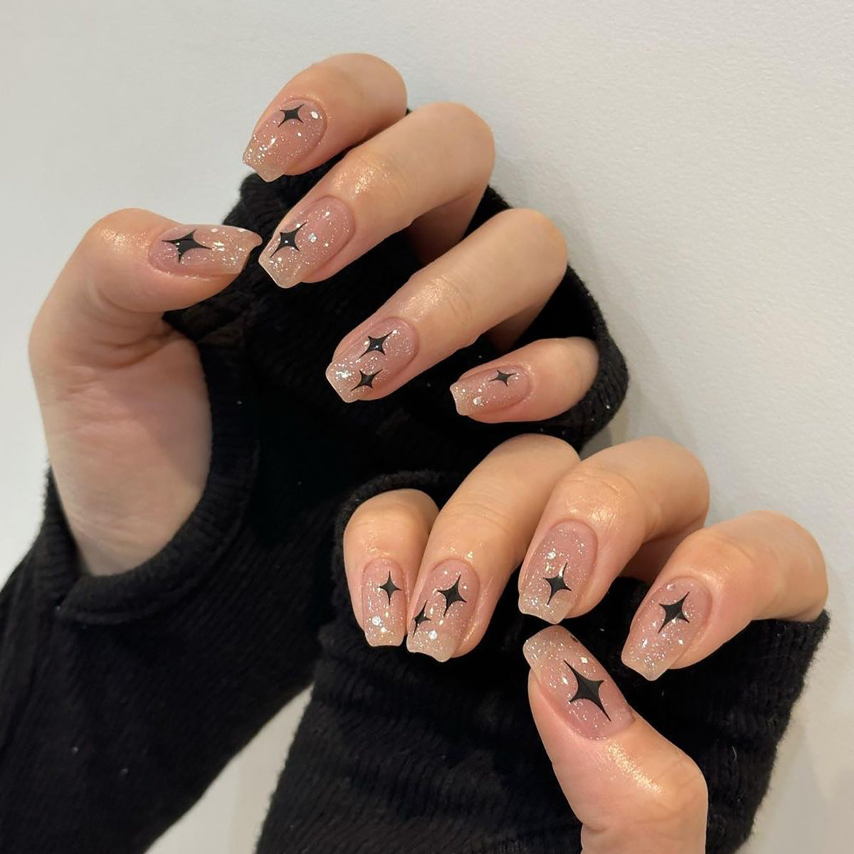 Ombre Fake Nails Set 10 Pieces