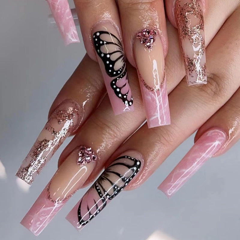 Summer Designer Nail Set 10 Pieces