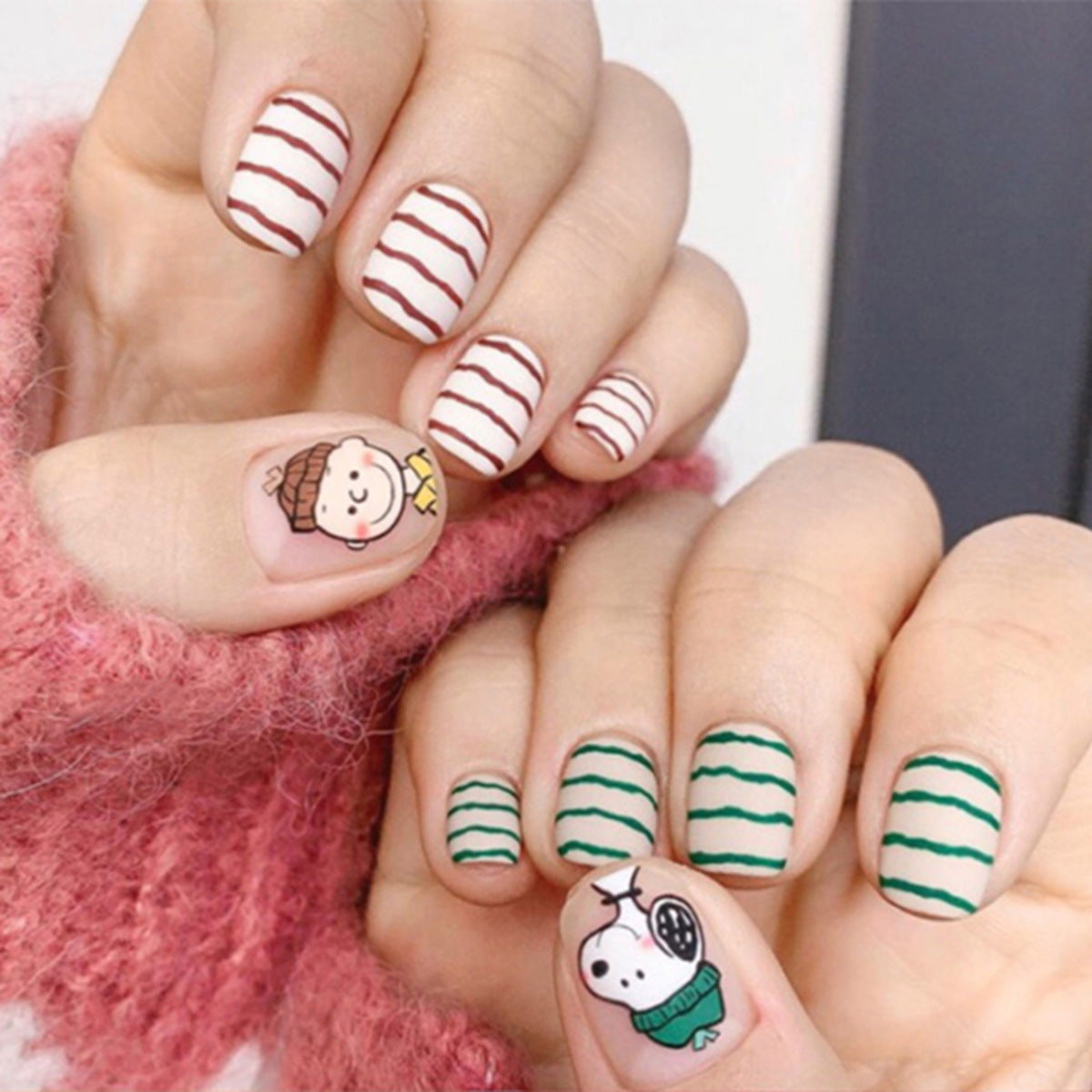 Bohemian Nail Set 10 Pieces