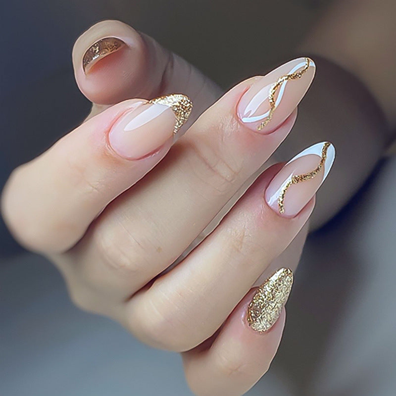 Beautiful Glossy Nail Set 10 Pieces