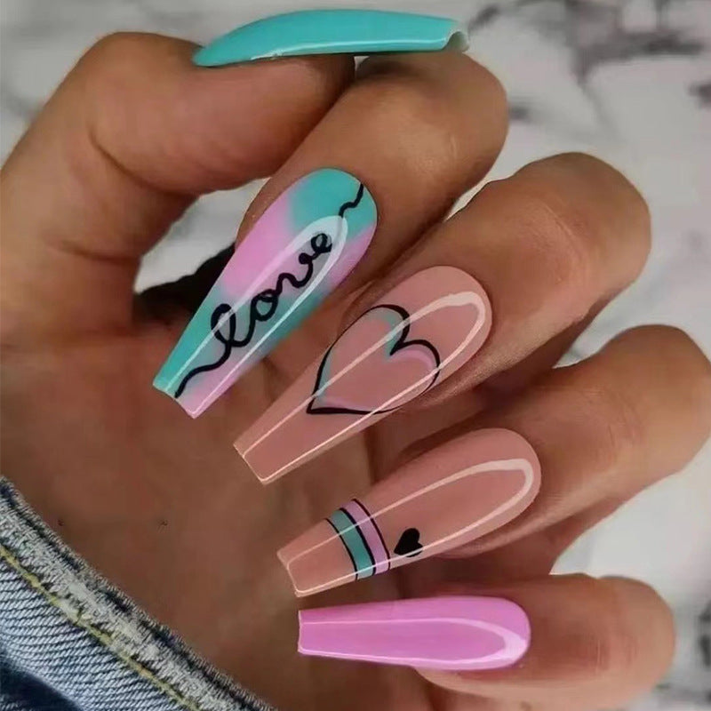 Winter Press-On Nails 10 Pieces