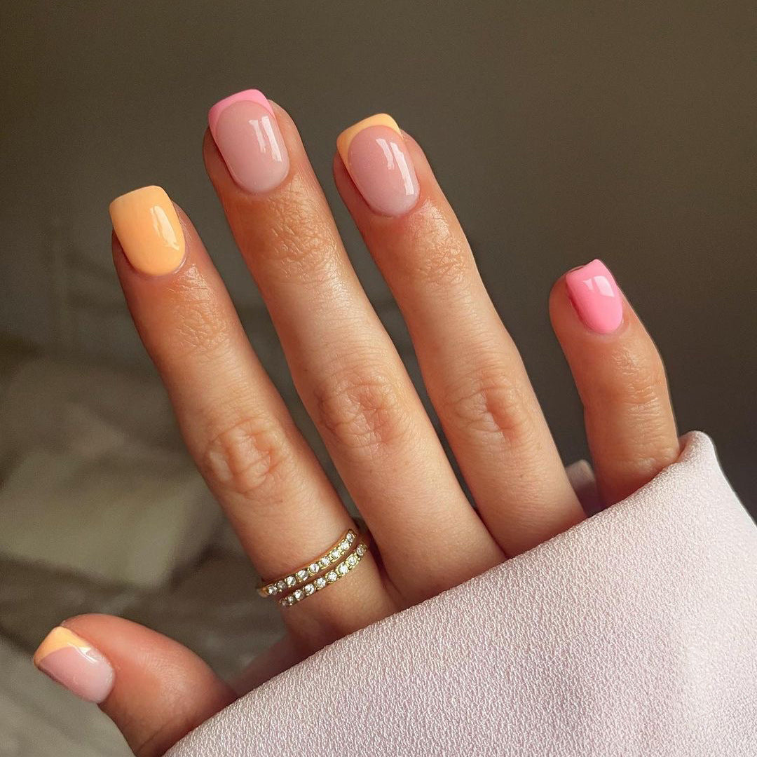 Beautiful Floral Nail Set 10 Pieces