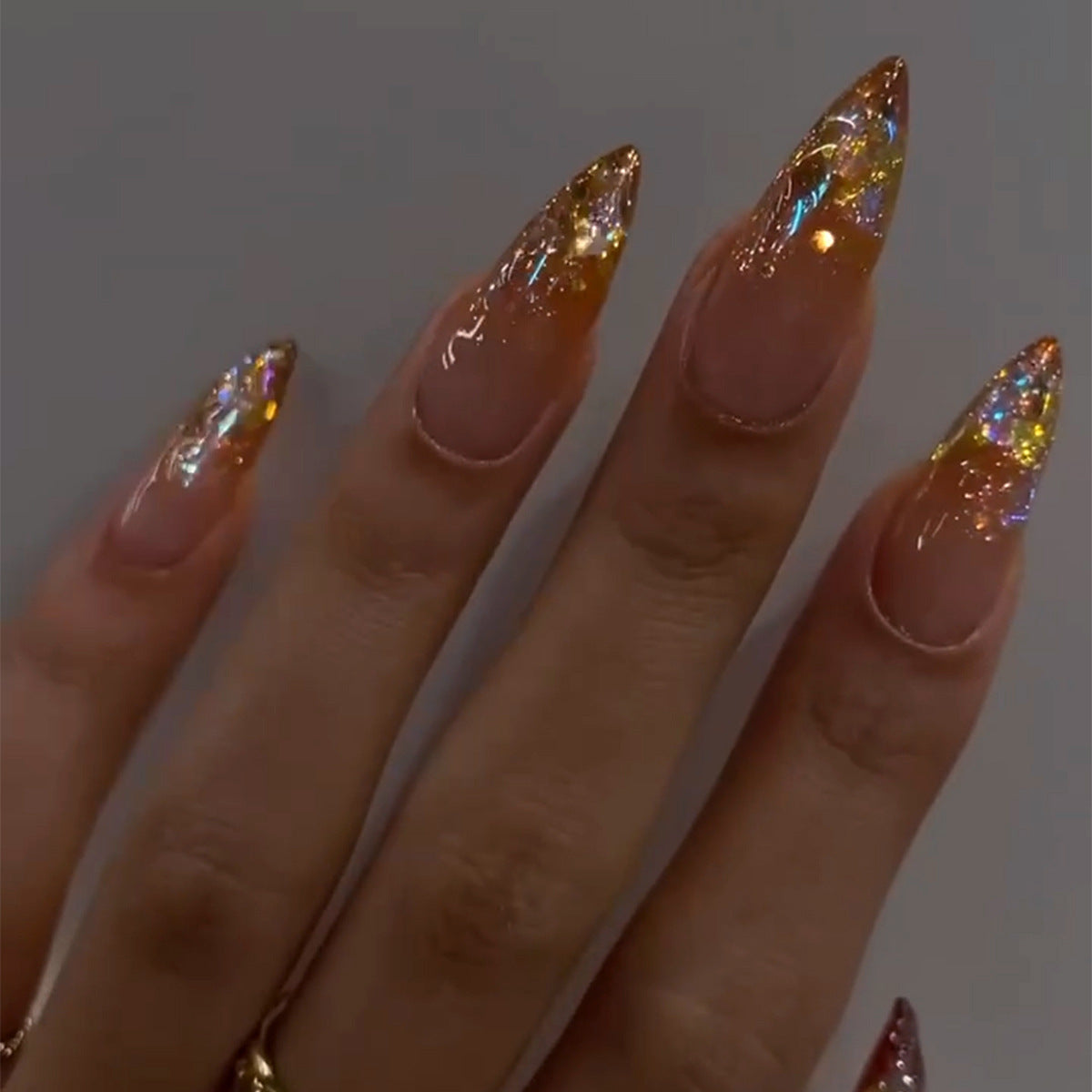 Handcrafted Valentine Nail Set 10 Pieces