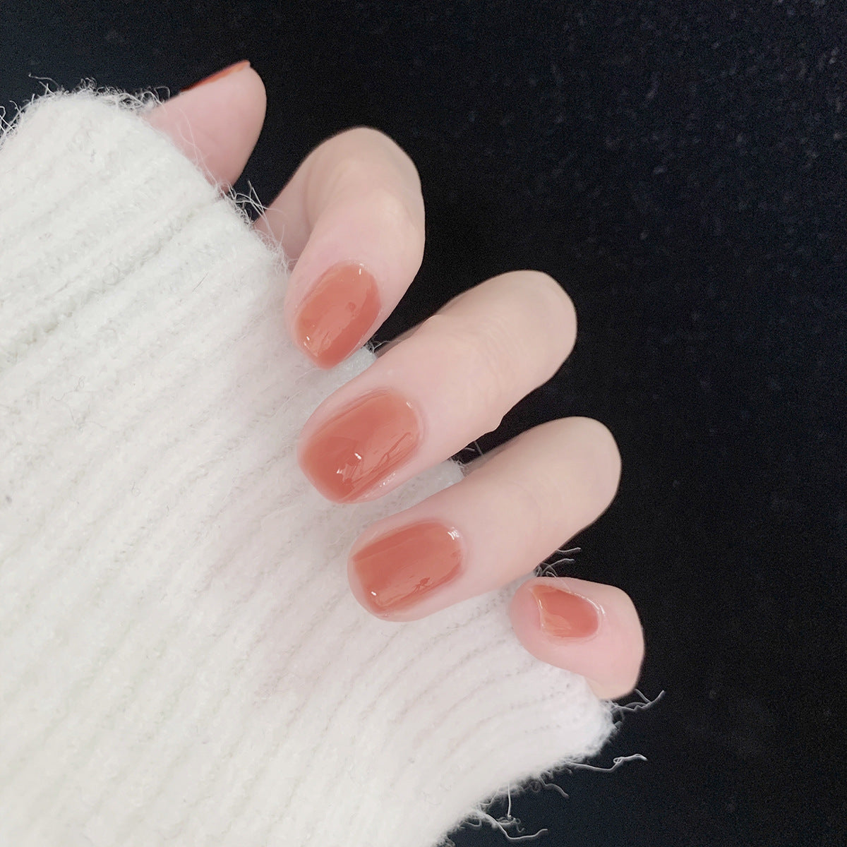 Festive Fake Nails Set 10 Pieces