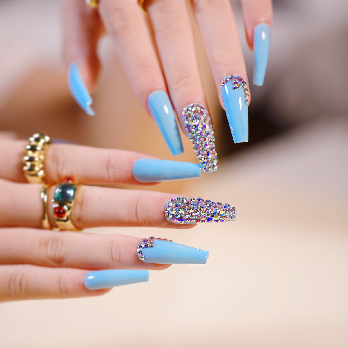 Natural Nail Set 10 Pieces