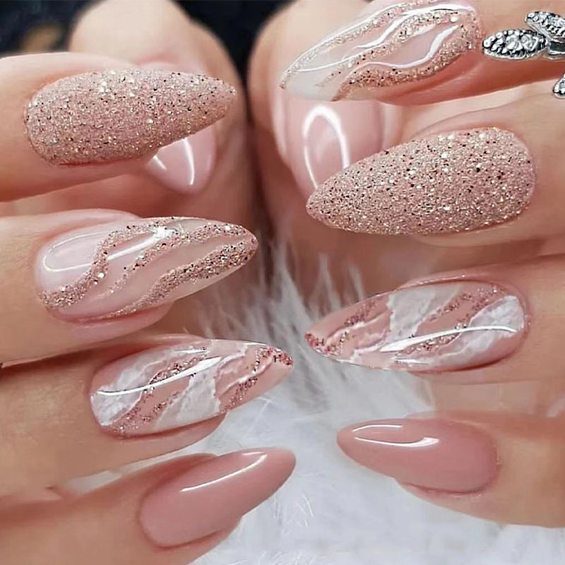 Valentine Press-On Nails 10 Pieces