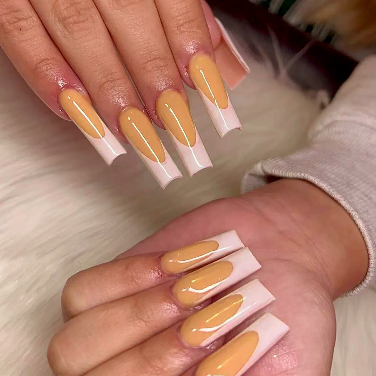 Ombre Press-On Nails 10 Pieces