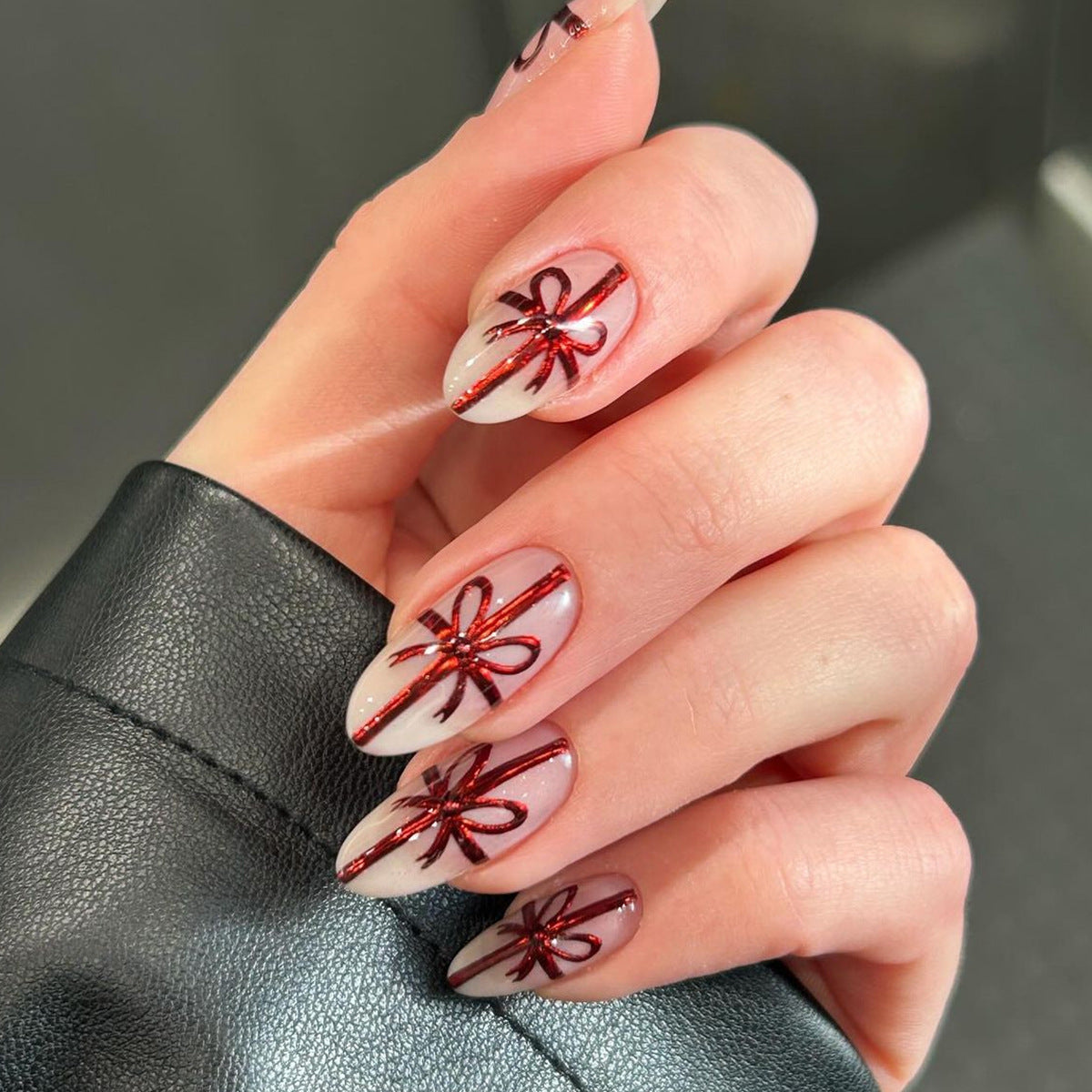 Glossy Nail Set 10 Pieces