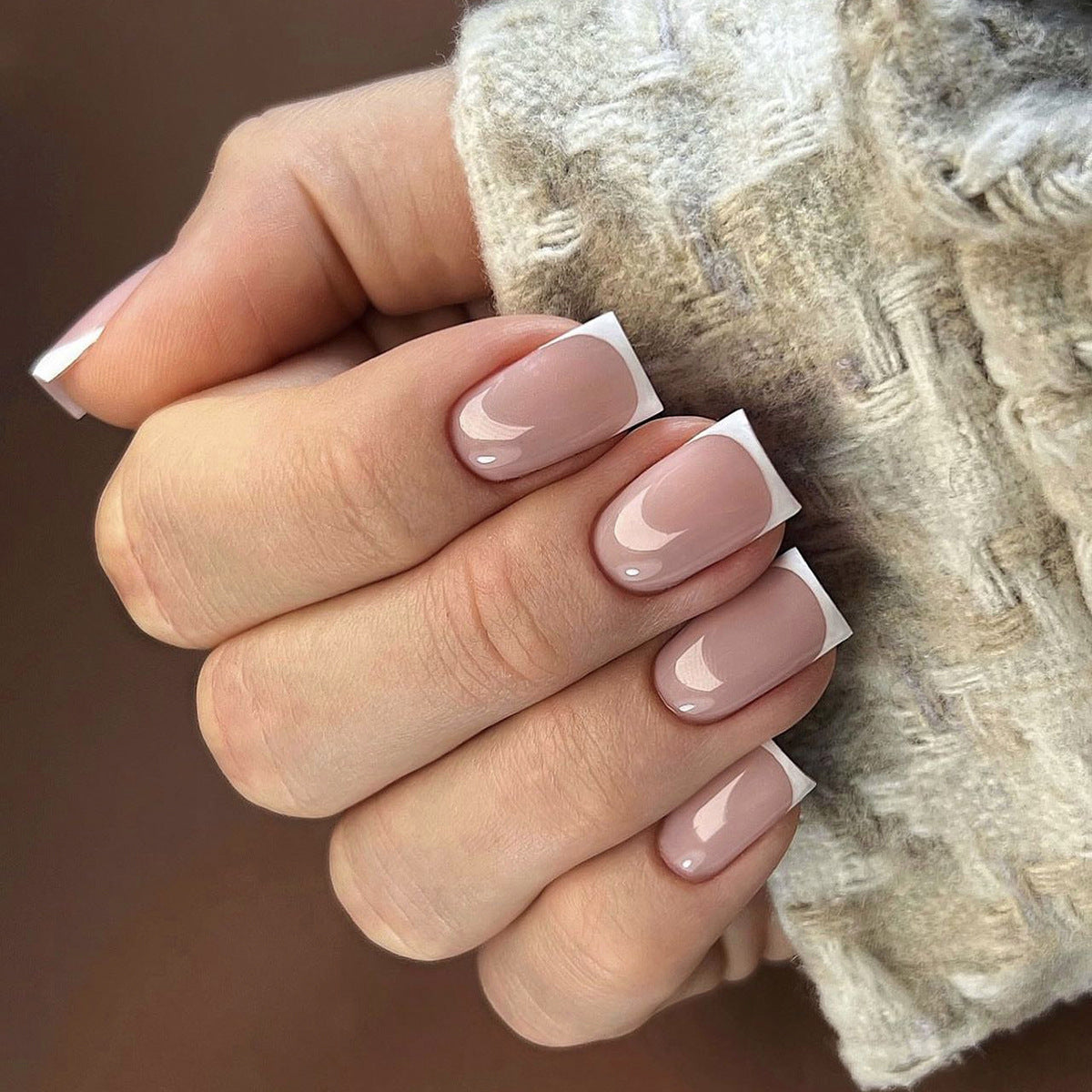 Holographic Fake Nails Set 10 Pieces