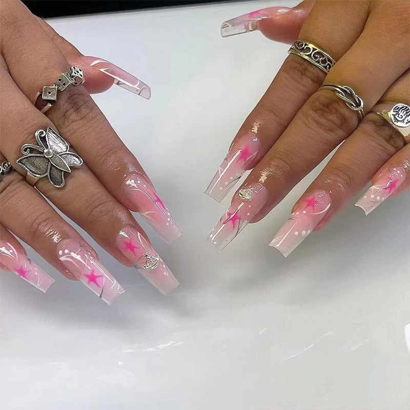 Handcrafted Elegant Nail Set 10 Pieces