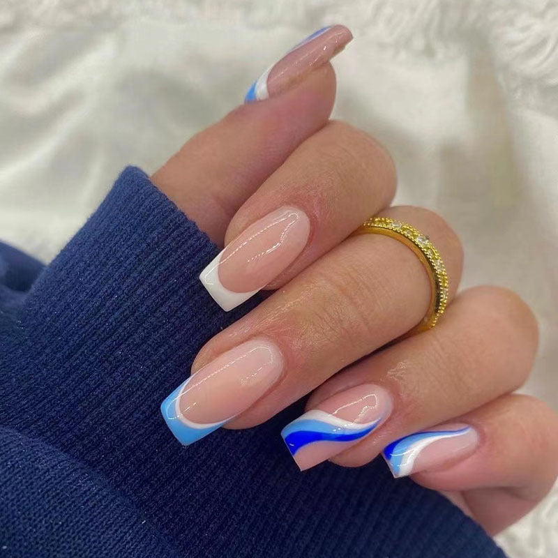 Handcrafted Summer Nail Set 10 Pieces
