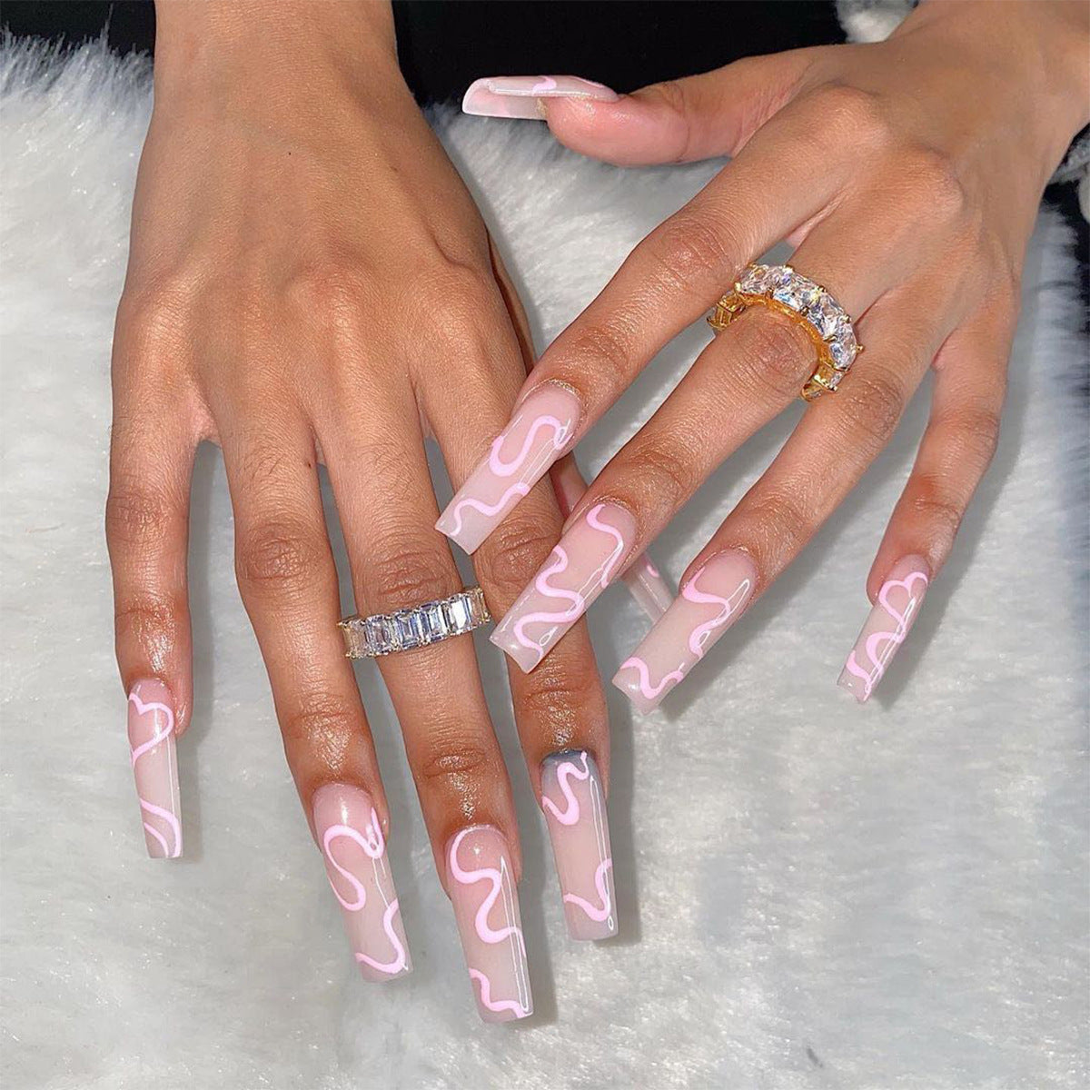 Handcrafted Luxury Nail Set 10 Pieces
