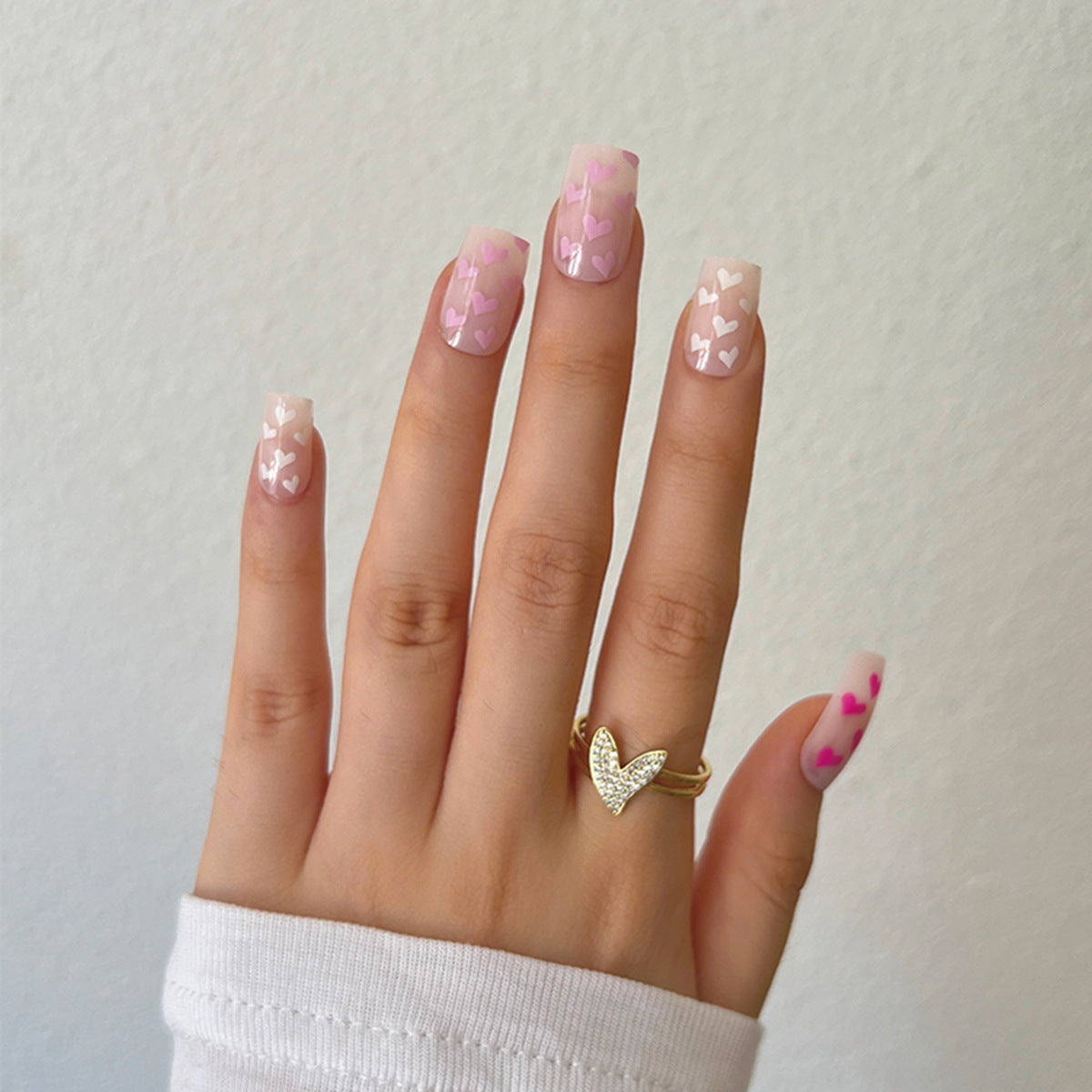 Summer Fake Nails Set 10 Pieces
