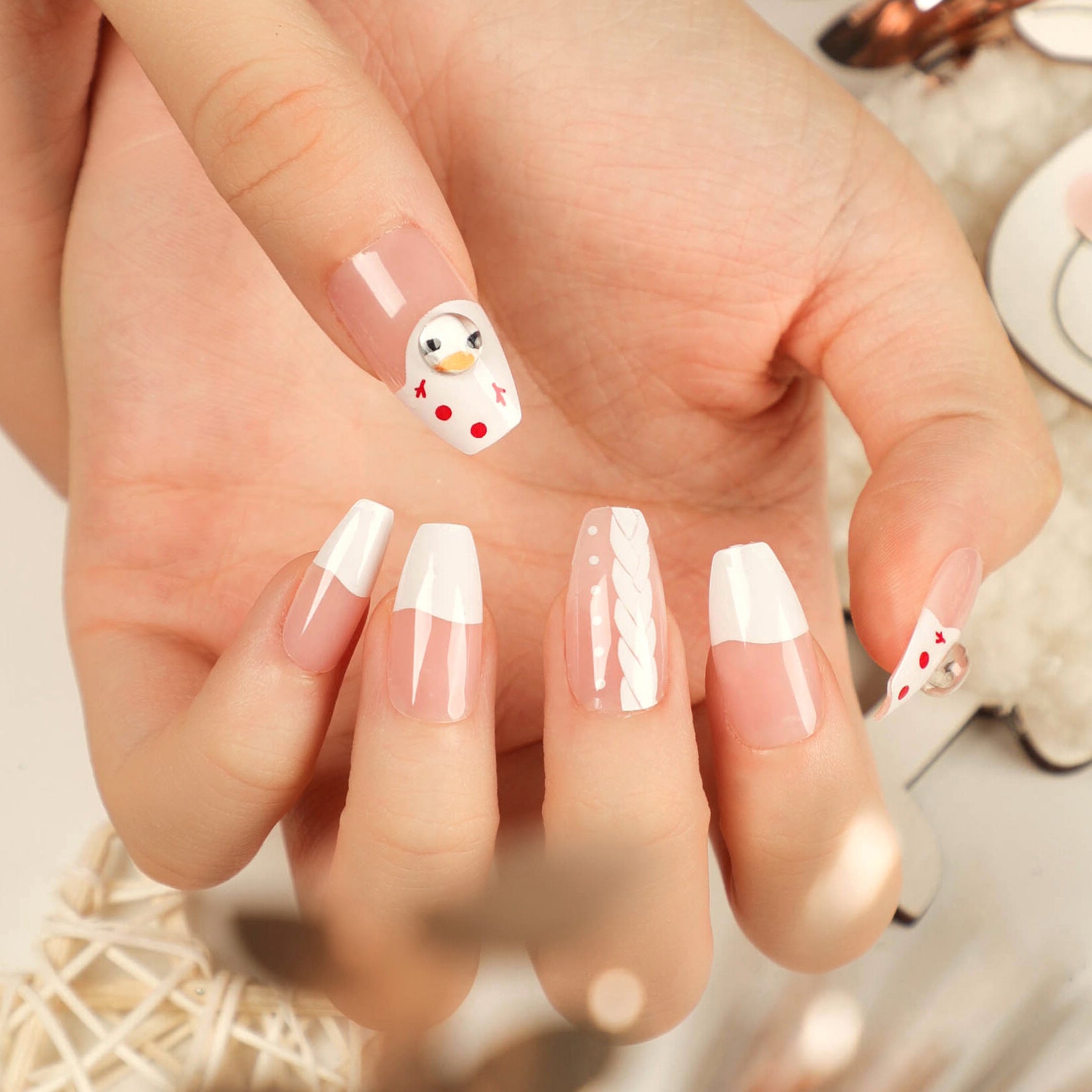 Gothic Designer Nail Set 10 Pieces