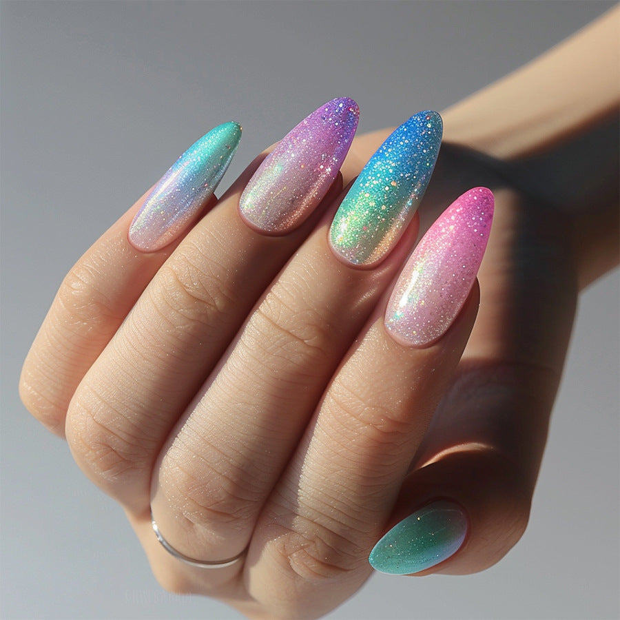 Valentine Fake Nails Set 10 Pieces