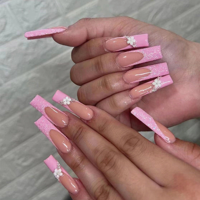 Autumn Fake Nails Set 10 Pieces