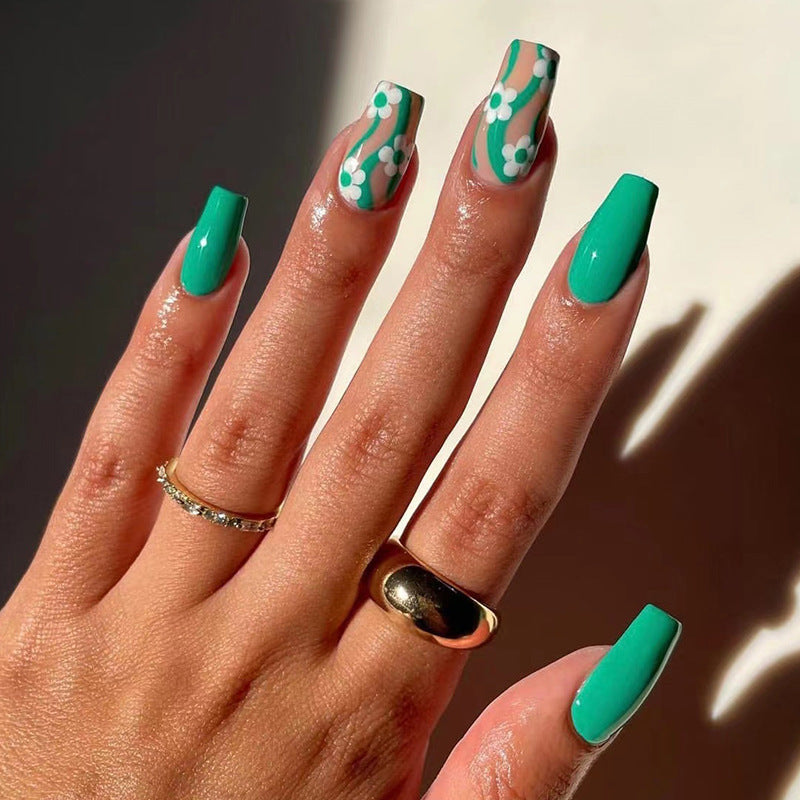Stunning Autumn Nail Set 10 Pieces