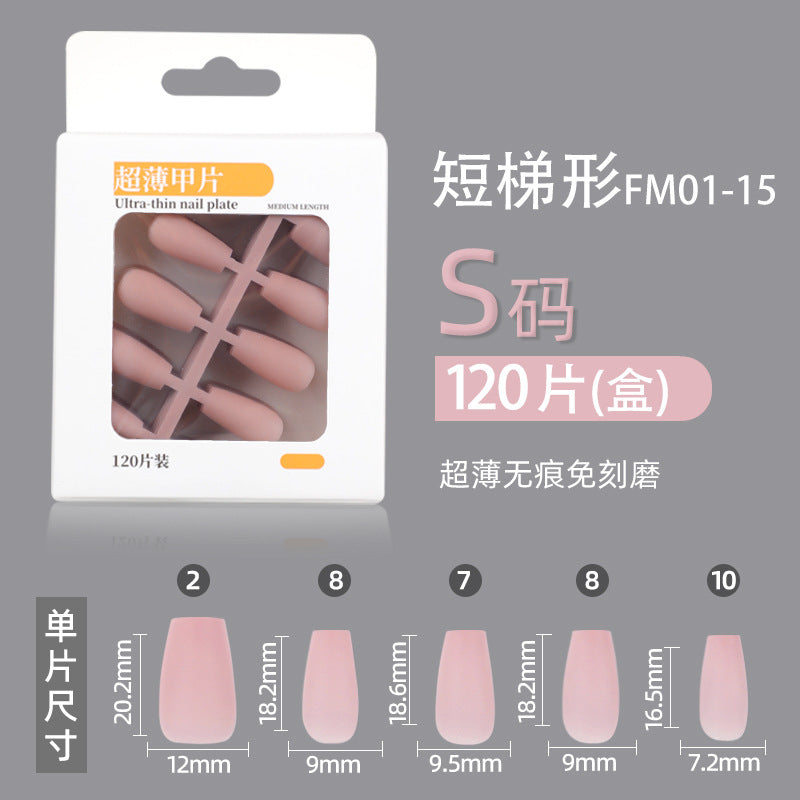 Beautiful Abstract Nail Set 10 Pieces