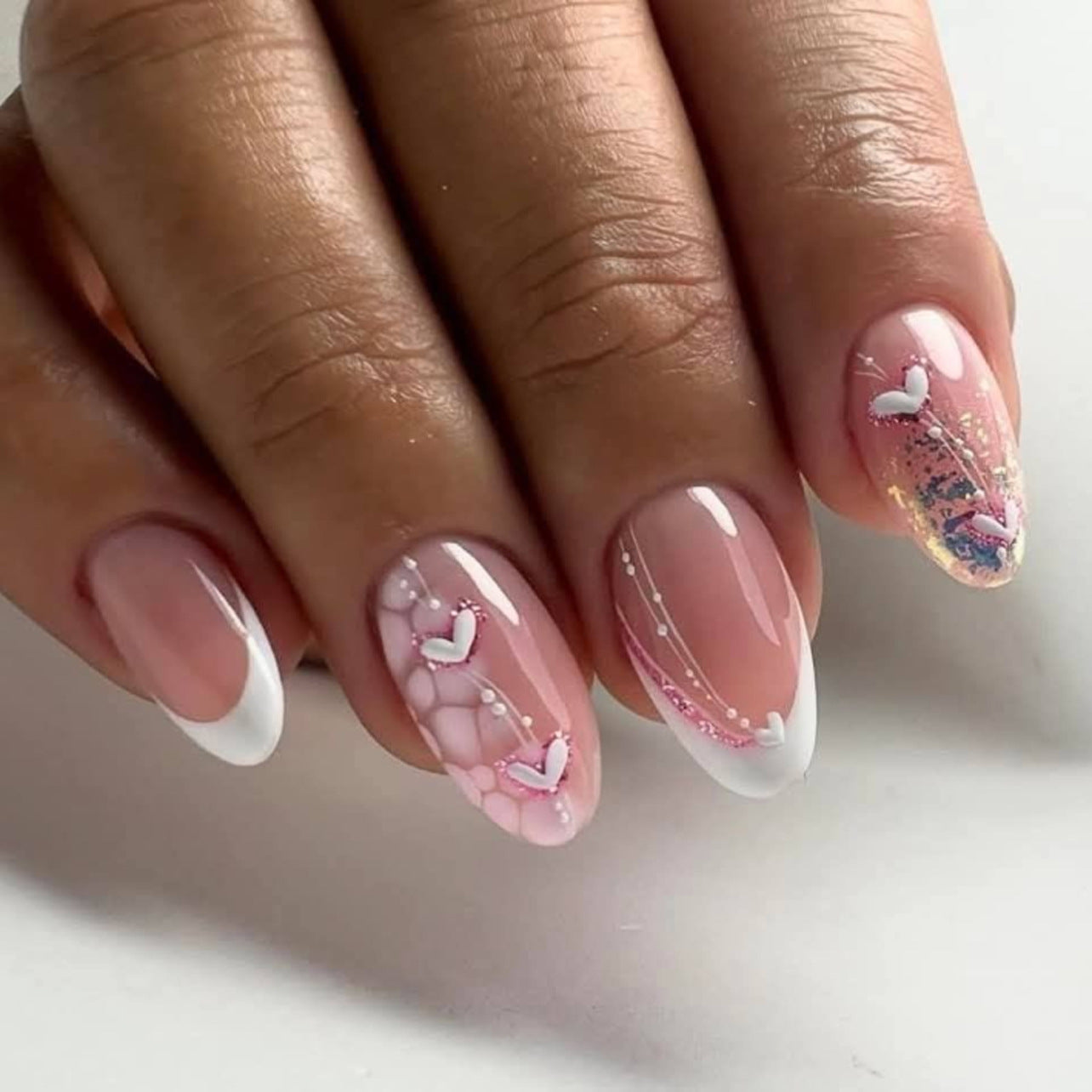 Stunning Spring Nail Set 10 Pieces