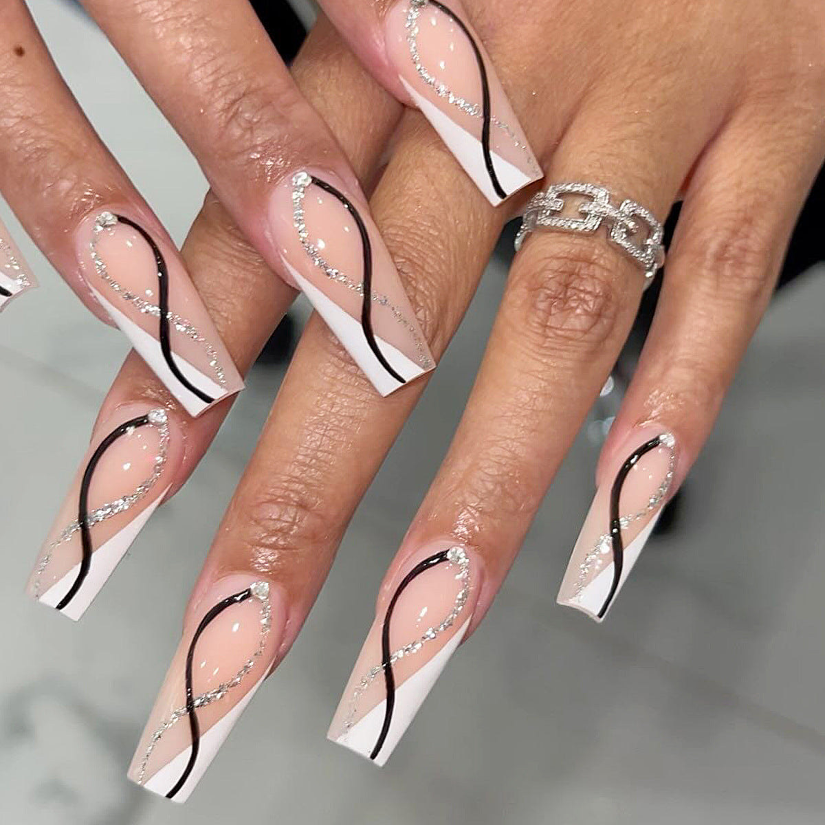 Summer Nail Set 10 Pieces