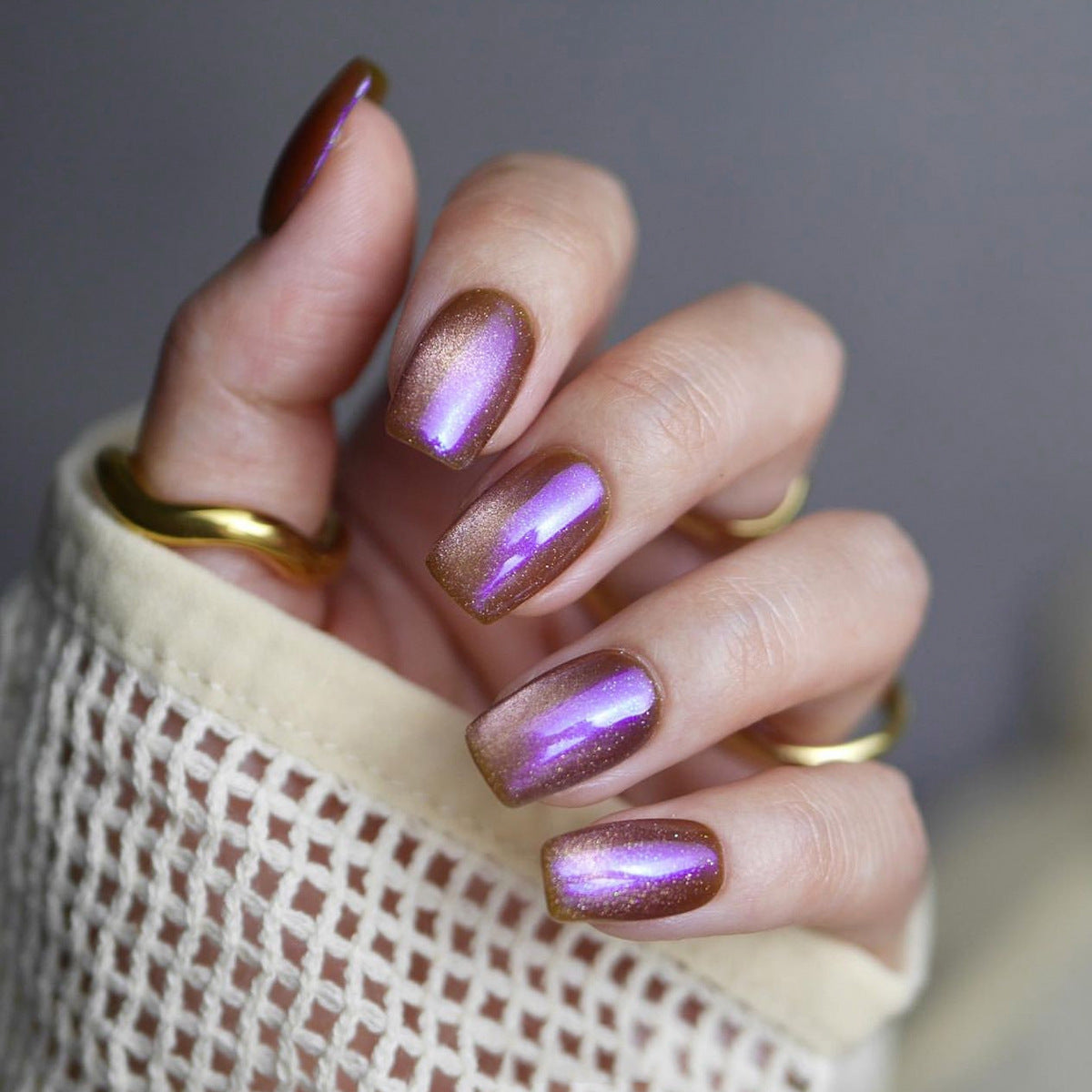 Glitter Designer Nail Set 10 Pieces